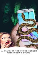 Poster Snake On Screen and Hissing Joke 2017