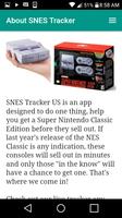 SNES Tracker US ảnh chụp màn hình 1