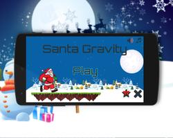 Santa Gravity Affiche