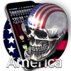 3D US Skull Theme APK