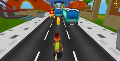 Subway Runner Skater الملصق