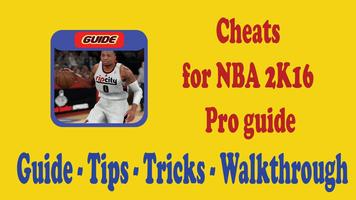 Cheats for NBA 2K16 Pro guide الملصق