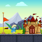 Super Smurf of World Jungle Adventure أيقونة