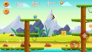 Super Smurf of World Jungle Adventure Screenshot 1