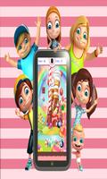 Sweet Candy game with rainbow magic world free:kid capture d'écran 1