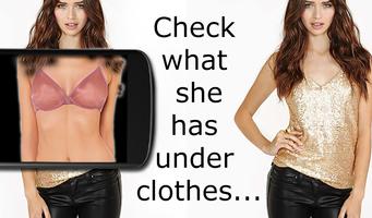 برنامه‌نما Scan under clothes! عکس از صفحه