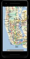 NYC Subway Map Plakat
