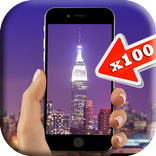 zoom besar di kamera