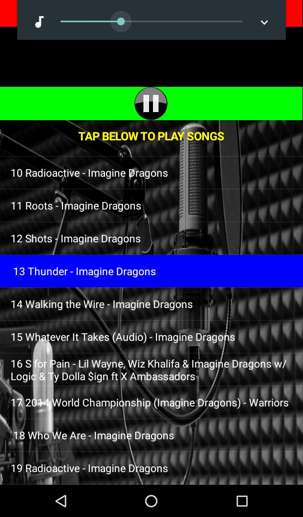 Imagine Dragons Thunder For Android Apk Download - thunder roblox free music download
