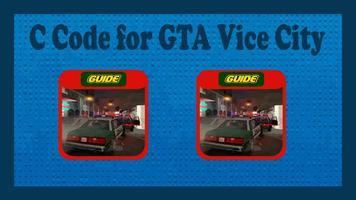 CC Code for GTA Vice City ポスター