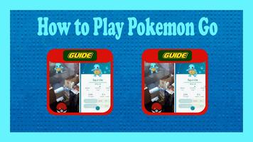 How to Play Pokemon Go पोस्टर