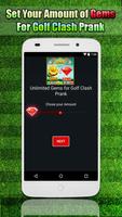 gems and coins for Golf Clash cheats simulator screenshot 1