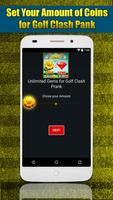 gems and coins for Golf Clash cheats simulator capture d'écran 2