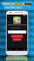 gems and coins for Golf Clash cheats simulator screenshot 3