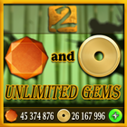 Gems and Gold For Shadow Fight 2 Prank : unlimited icône