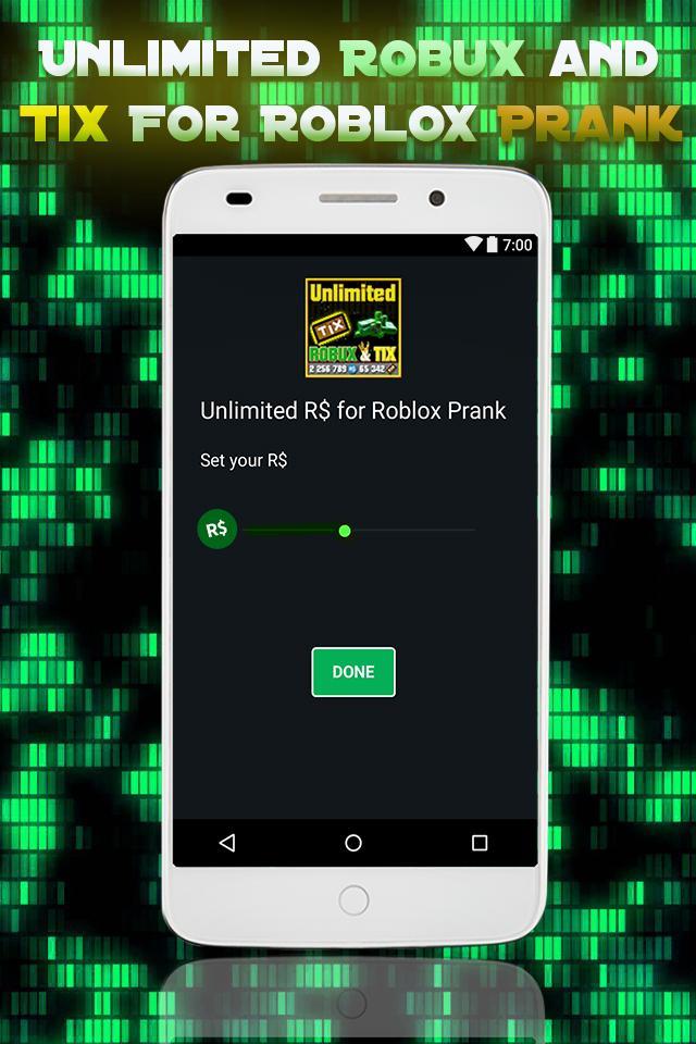 Roblox Unlimited Robux Apk Mod