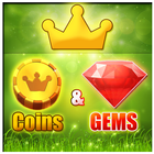 Free Unlimited Coins and Gems for Golf Clash Prank icône