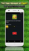 Free Unlimited Coins and Gems for Golf Clash Prank capture d'écran 2