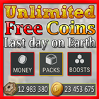 Coins and points For Last Day On Earth Prank icon