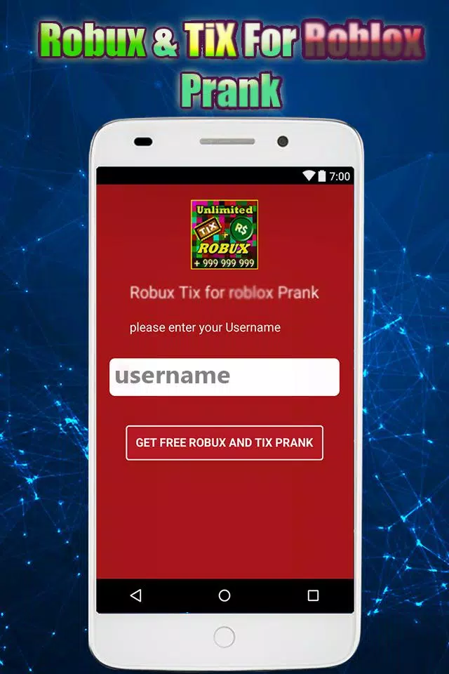 Robux Tix For roblox-Prank APK voor Android Download