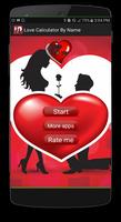 Poster Love Calculator By Name