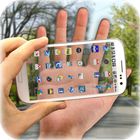 Transparent phone screen HD آئیکن