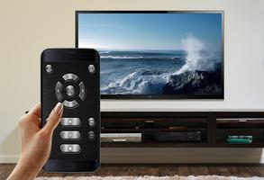 TV remote control poster