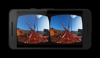 Roller coaster VR POV 3D screenshot 1