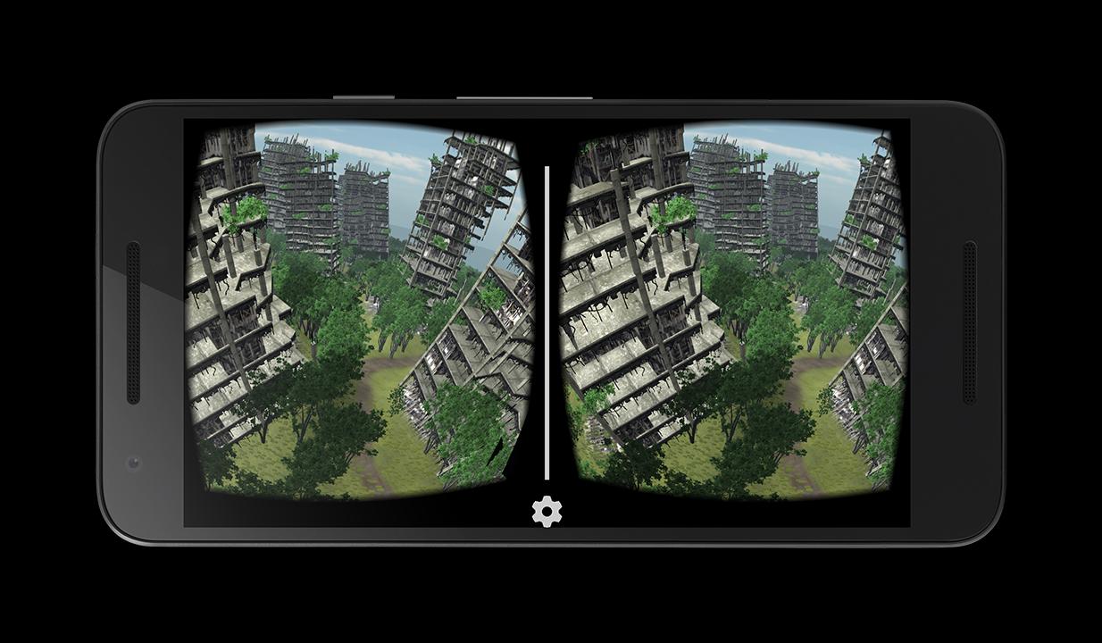 VR заброшенный город. Abandoned City Survival прохождение 2 уровень. 360 г