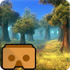 VR bosque 360 icono
