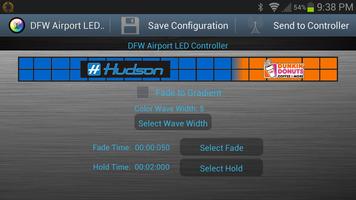 DFW Airport LED Controller Affiche