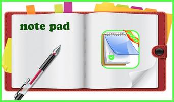 Notepad color notepro us ( simple notepad ) Affiche