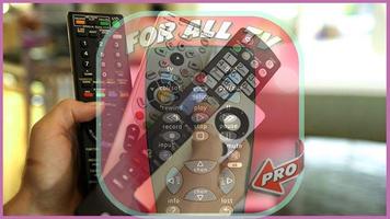 TV Remote Control for tv (Universal Remote) الملصق