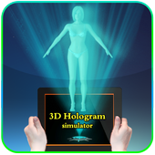 caméra 3D hologramme Blague icon