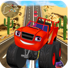 blaze and the monster trucks race icon