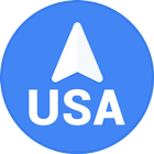 Navigation USA icône