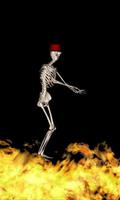 Dancing Skeleton Live Wallpaper 스크린샷 3