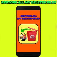 Recover All Deleted Files - Photos And Videos Affiche