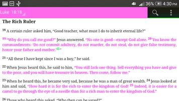 NIV BIBLE screenshot 1