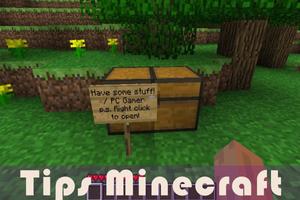 Tips Minecraft pe new Cartaz