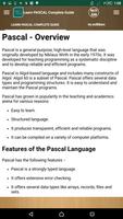 Learn Pascal capture d'écran 1