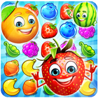 Sweet Fruit Candy - Match 3 Game أيقونة