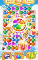 Sweet Fruit Candy - Match 3 Game تصوير الشاشة 1