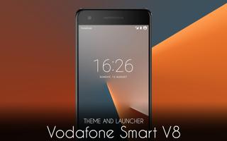 Theme for Vodafone Smart V8 الملصق