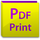 PDF Imprimer icône