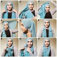 Hijab Pashmina Tutorial capture d'écran 2