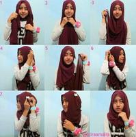 Tutorial Hijab Casual imagem de tela 1