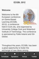 ECGBL 2012 poster