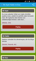 Bir Ayet Hadis ve Dua screenshot 2