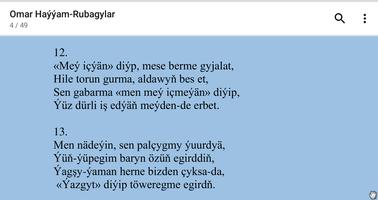 Omar Haýýam Rubagylar ảnh chụp màn hình 3